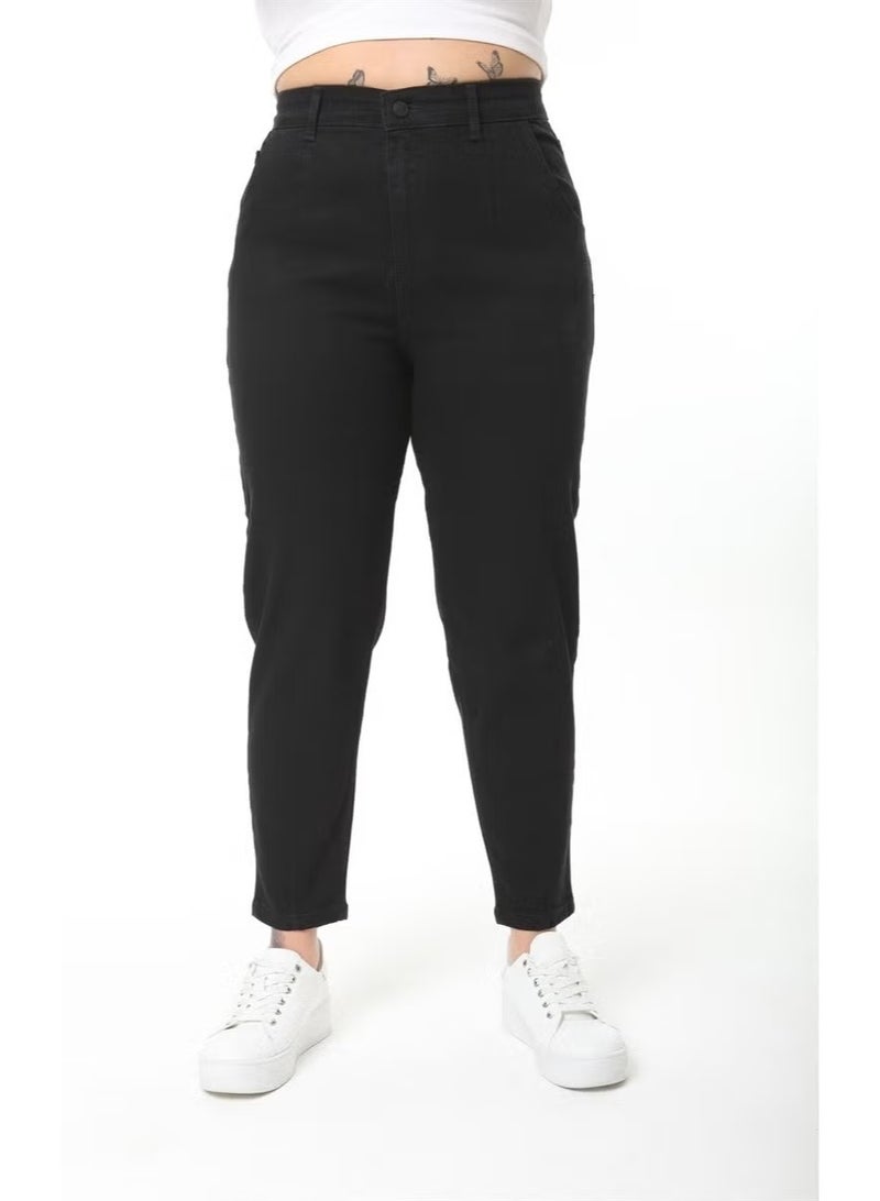 Cedy Denim جينز موم بليت بحجم زائد للنساء C600 - Image 3